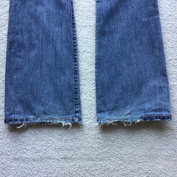 FOX DENIM BRILLIANT BLUE JEANS BOOT CUT J3 - Picture 3 of 9